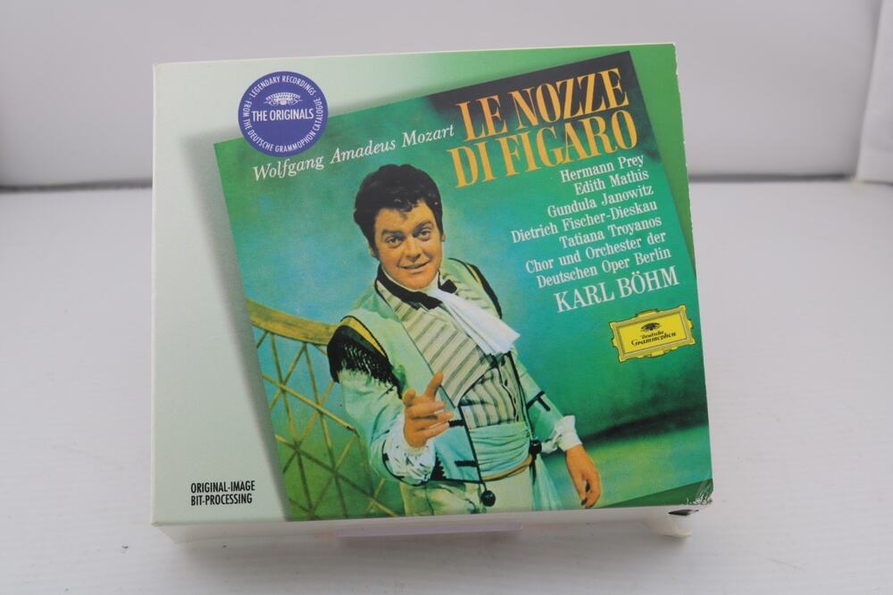 Mozart Le Nozze Di Figaro Karl Böhm 3 CD Box Set The Originals Deutsche Grammoph